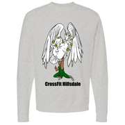 Mens Small Grey Heather Style_Sweatshirt