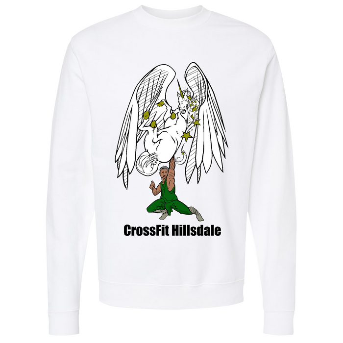 Mens Small White Style_Sweatshirt