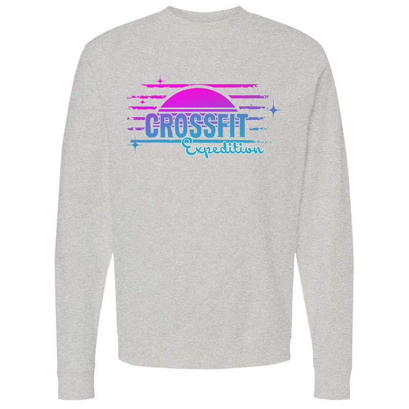 Mens Small Grey Heather Style_Sweatshirt