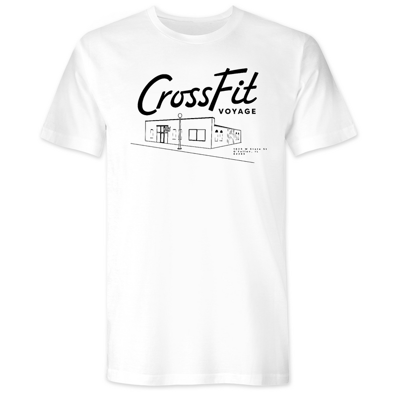 Mens Small White Style_T-Shirt