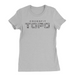 Womens Small Solid Athletic Grey Style_T-Shirt