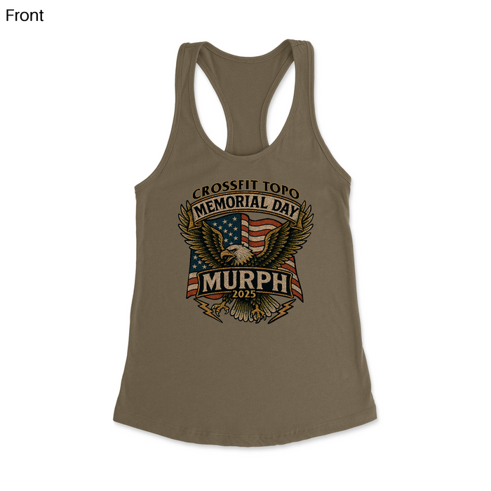 Womens X-Small Military Green Style_Tank Top