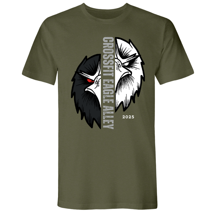 Mens Small Military Green Style_T-Shirt