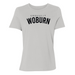 Womens Small Solid Athletic Grey Style_T-Shirt