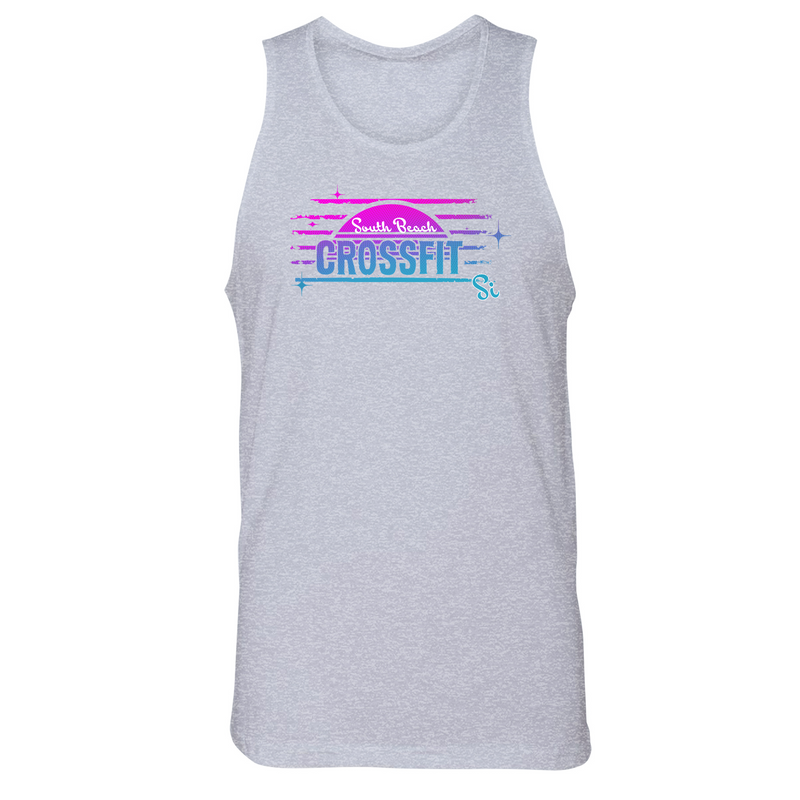 Mens Small Heather Gray Style_Tank Top
