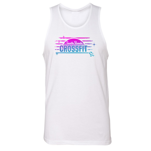 Mens Small White Style_Tank Top