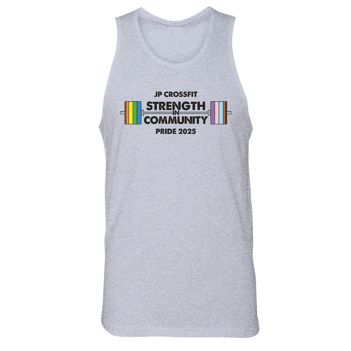 Mens Small Heather Gray Style_Tank Top