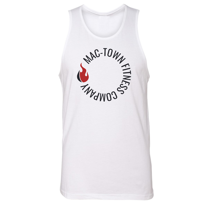 Mens Small White Style_Tank Top