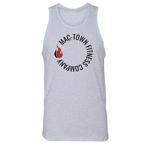 Mens Small Heather Gray Style_Tank Top