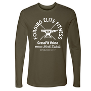 Mens Small Military Green Style_Long Sleeve