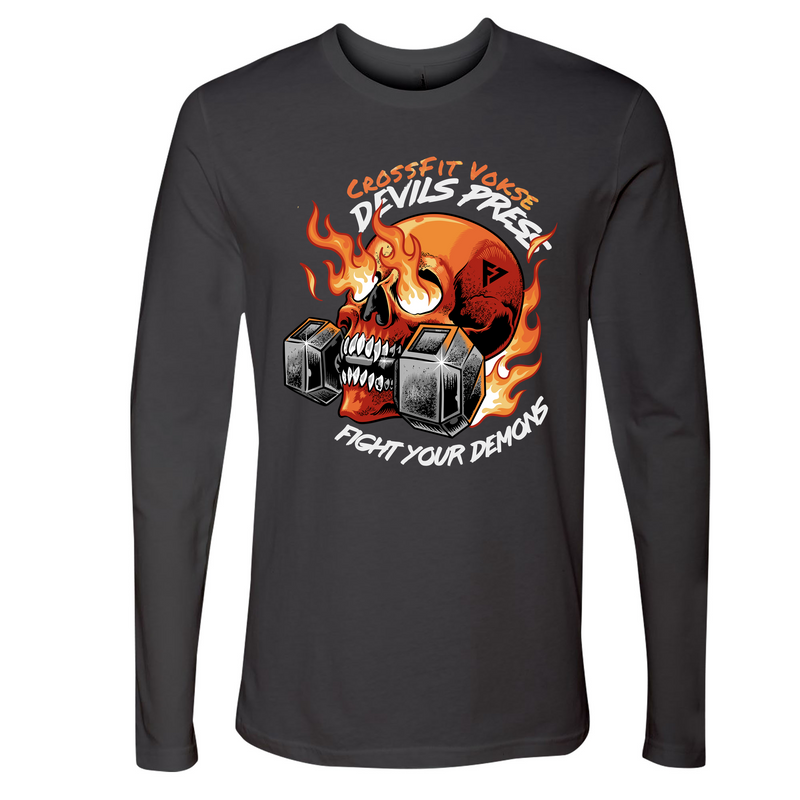 Mens Small Heavy Metal Style_Long Sleeve