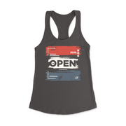 Womens X-Small Dark Grey Style_Tank Top