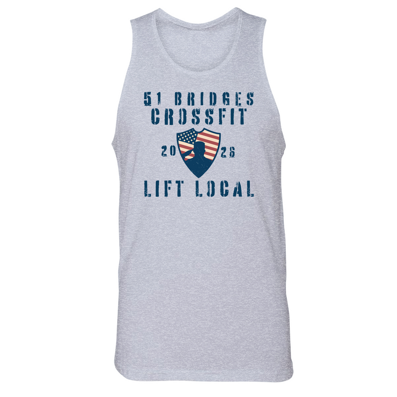 Mens Small Heather Gray Style_Tank Top