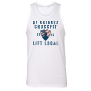 Mens Small White Style_Tank Top