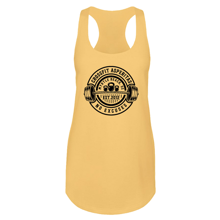 Womens Small Banana Cream Style_Tank Top