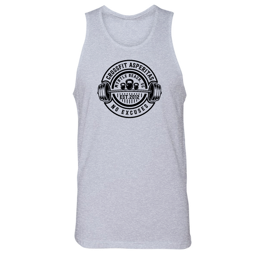 Mens Small Heather Gray Style_Tank Top