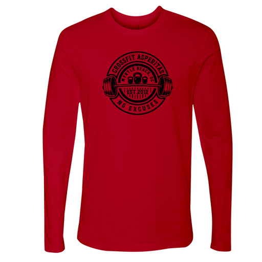 Mens Small Red Style_Long Sleeve