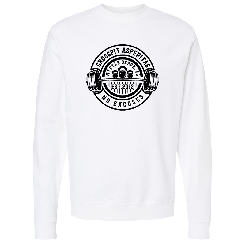 Mens Small White Style_Sweatshirt