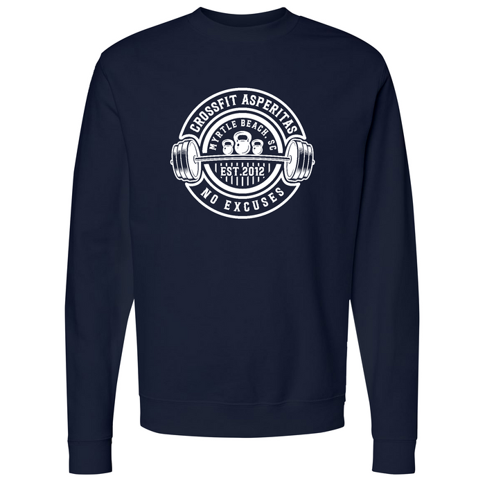 Mens Small Classic Navy Heather Style_Sweatshirt