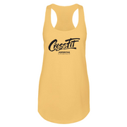 Womens Small Banana Cream Style_Tank Top