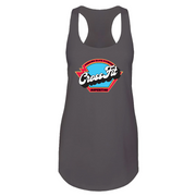 Womens Small Dark Gray Style_Tank Top