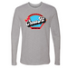 Mens Small Heather Gray Style_Long Sleeve