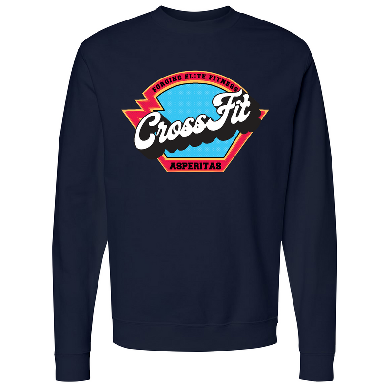 Mens Small Classic Navy Heather Style_Sweatshirt