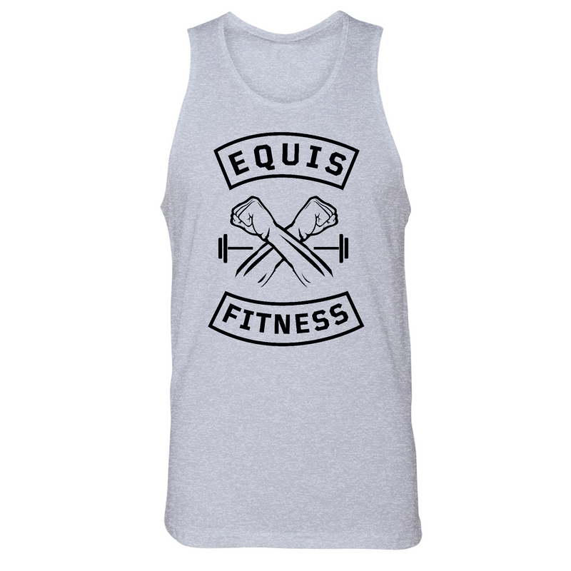 Mens Small Heather Gray Style_Tank Top