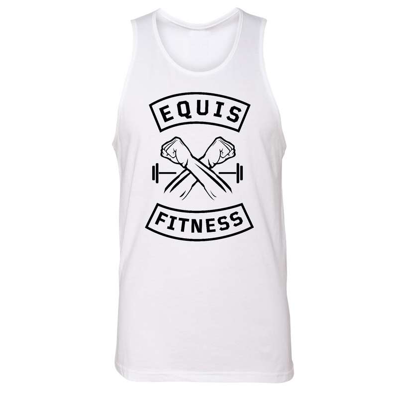 Mens Small White Style_Tank Top