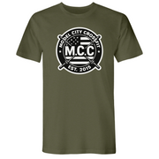 Mens Small Military Green Style_T-Shirt