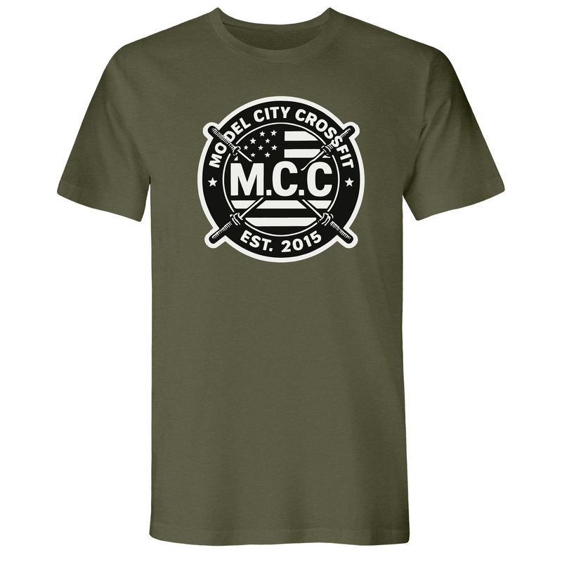 Mens Small Military Green Style_T-Shirt