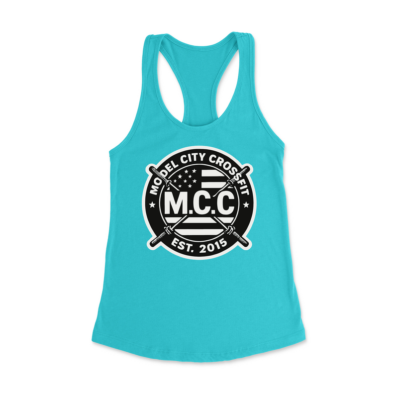 Womens X-Small Tahiti Blue Style_Tank Top