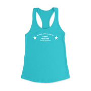 Womens X-Small Tahiti Blue Style_Tank Top