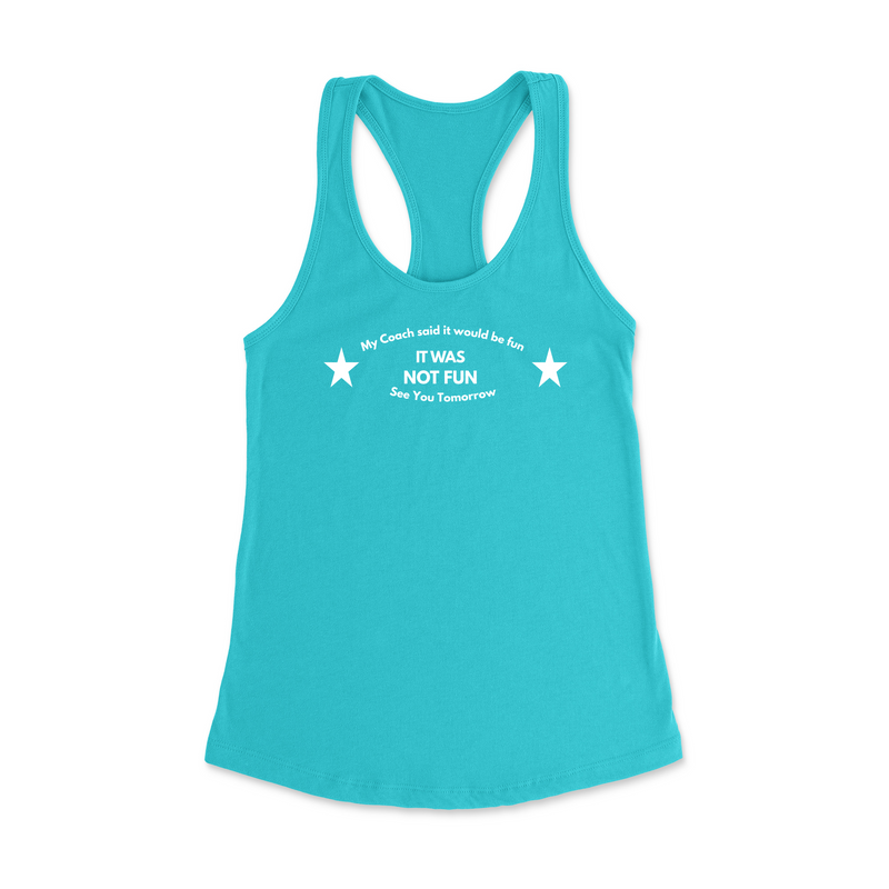 Womens X-Small Tahiti Blue Style_Tank Top