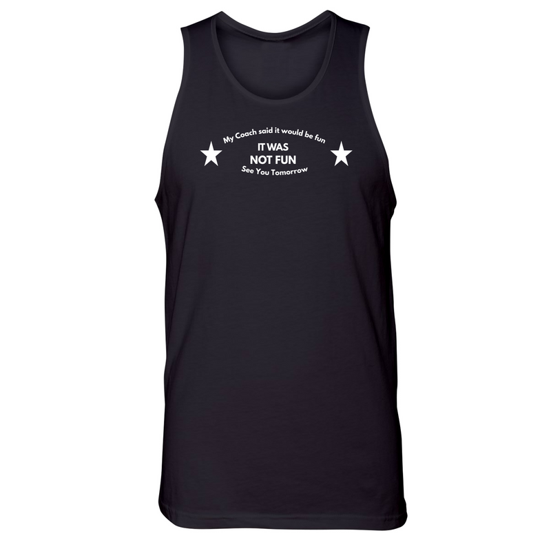 Mens Small Black Style_Tank Top