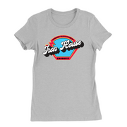 Womens Small Solid Athletic Grey Style_T-Shirt