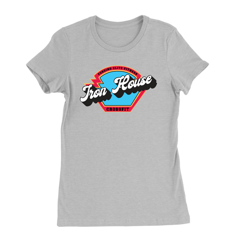 Womens Small Solid Athletic Grey Style_T-Shirt
