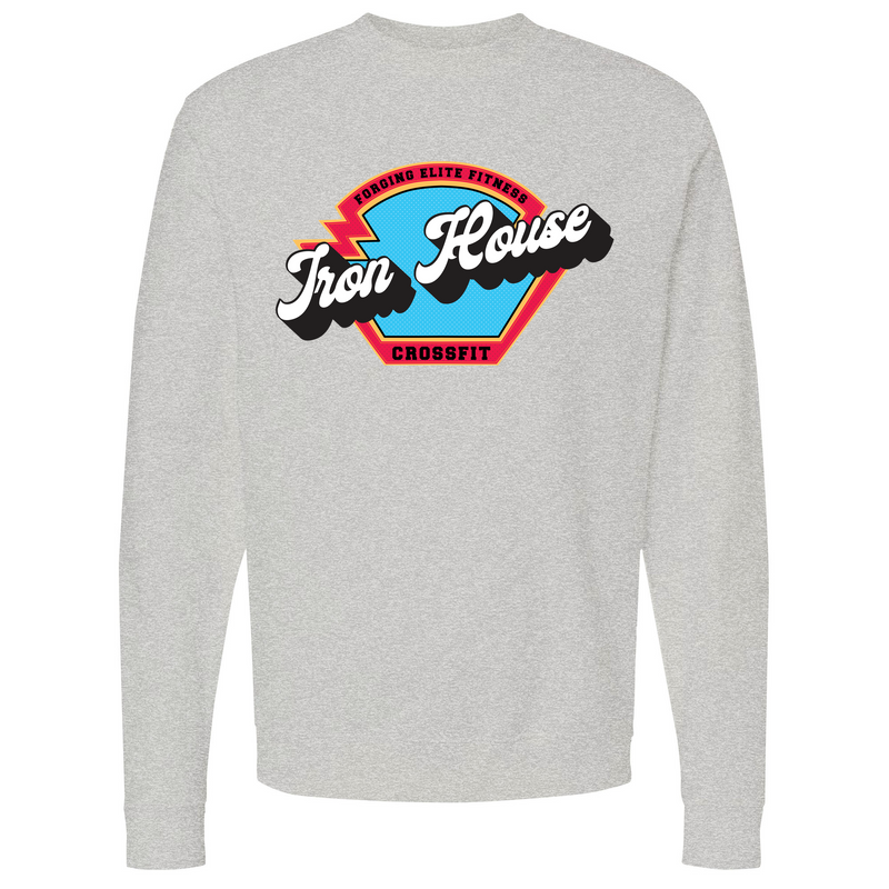 Mens Small Grey Heather Style_Sweatshirt