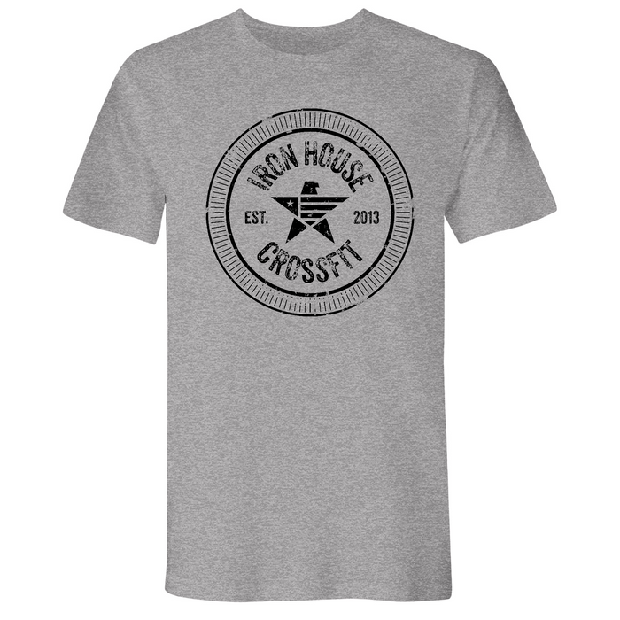 Mens Small Dark Heather Gray Style_T-Shirt