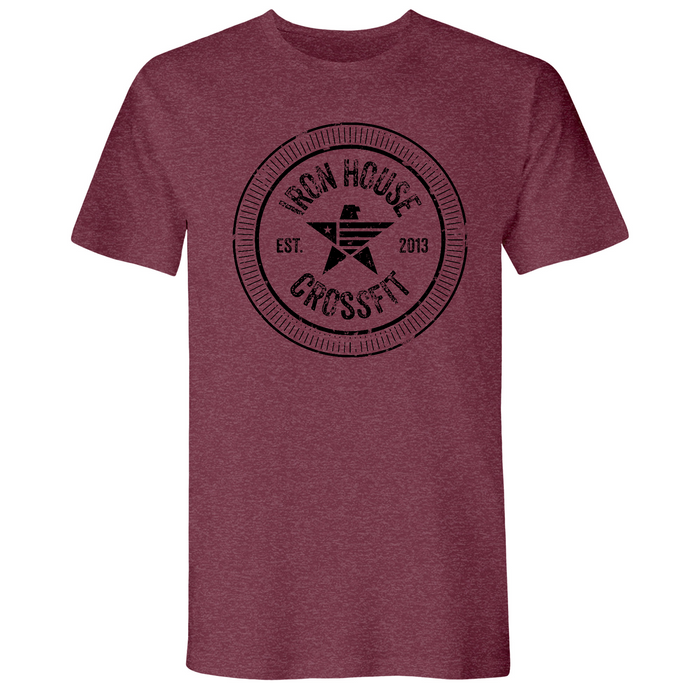 Mens Small Heather Maroon Style_T-Shirt