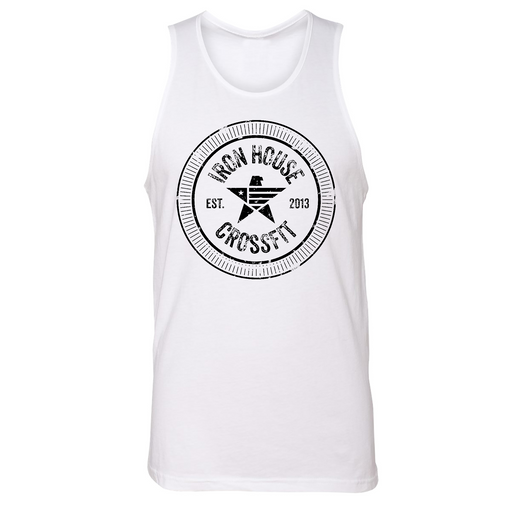 Mens Small White Style_Tank Top