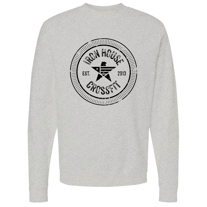 Mens Small Grey Heather Style_Sweatshirt