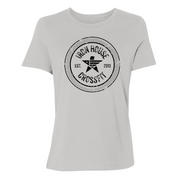 Womens Small Solid Athletic Grey Style_T-Shirt