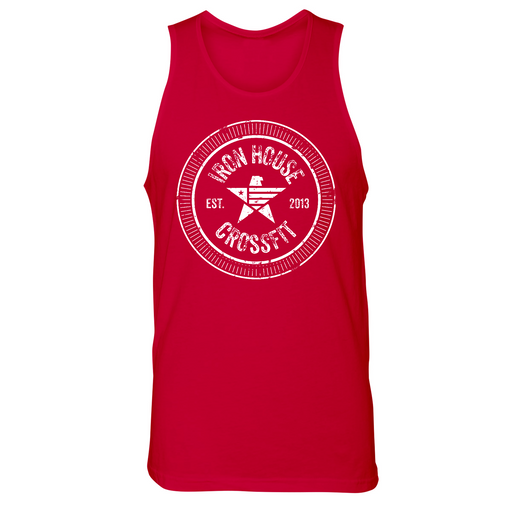 Mens Small Red Style_Tank Top