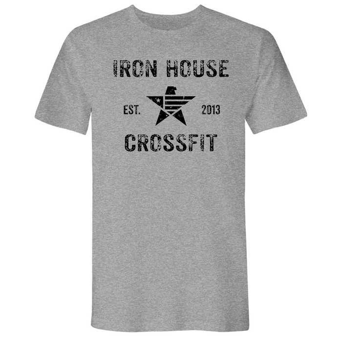 Mens Small Dark Heather Gray Style_T-Shirt