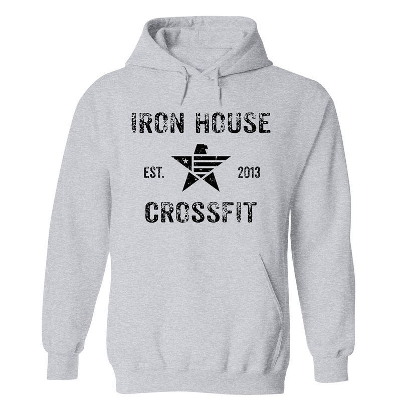 Mens Small Grey Heather Style_Hoodie