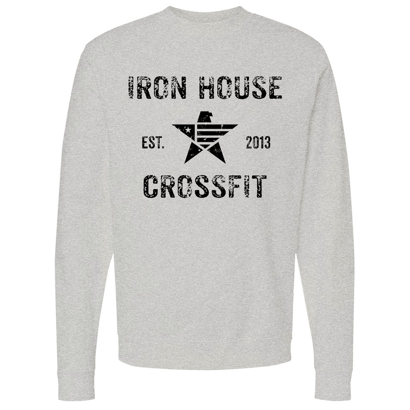 Mens Small Grey Heather Style_Sweatshirt