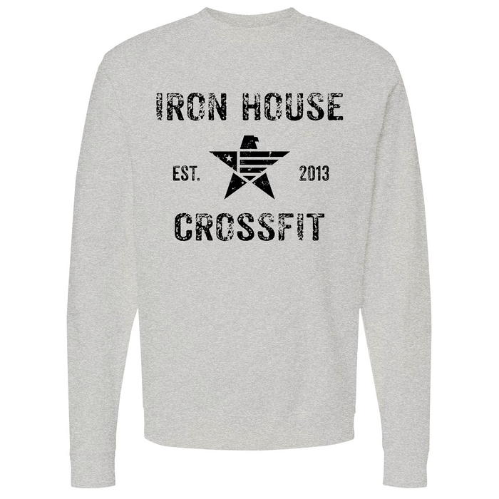 Mens Small Grey Heather Style_Sweatshirt