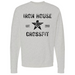 Mens Small Grey Heather Style_Sweatshirt