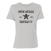 Womens Small Solid Athletic Grey Style_T-Shirt